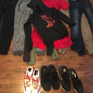 Huge clothing and shoe bundle